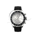 Seikona Case Black Band for VK63 Mod: Oyster Style Black Ceramic Bezel