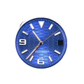 28.5mm Watch Dial Green Lume NH35