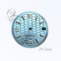 LandDweller NH35 Watch Dial with Hands Blue Luminous 28.5mm