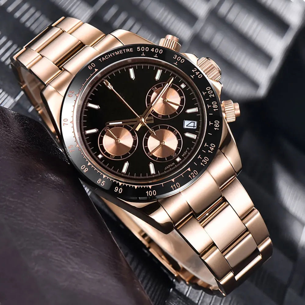 Custom VK63 Chronograph Men's Watch