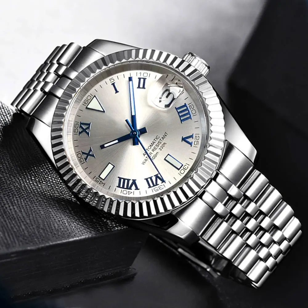 SEIKOJUST SUNBURST ROMAN DIAL JUBILEE AUTOMATIC MOD
