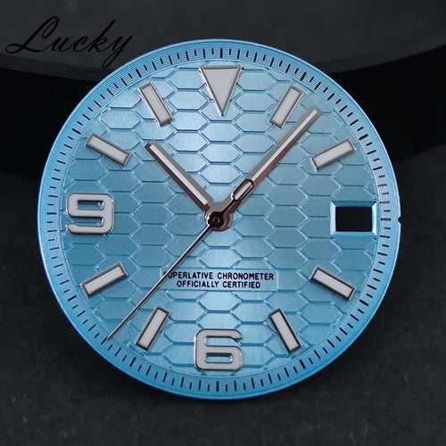 Land-Dweller Watch Dial Green Lume NH35 Movement