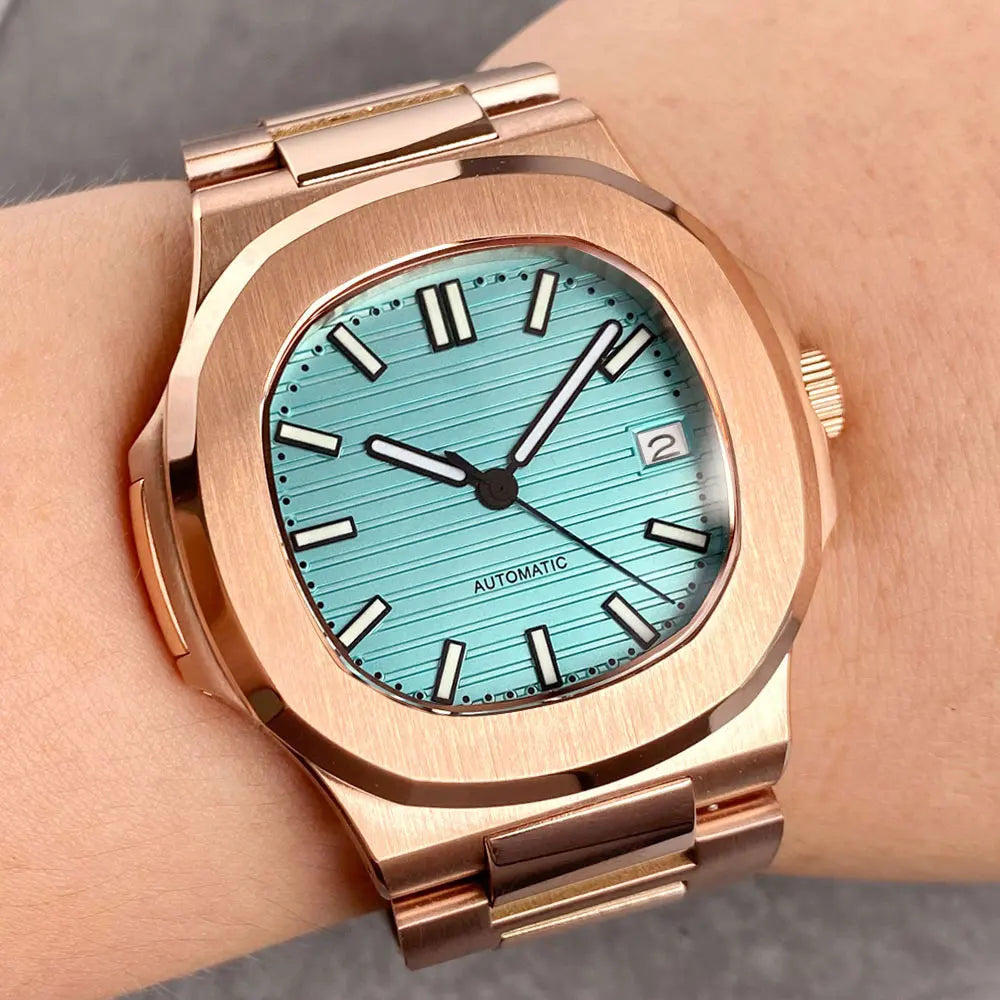 SEIKONAUT ROSE GOLD AUTOMATIC WATCH