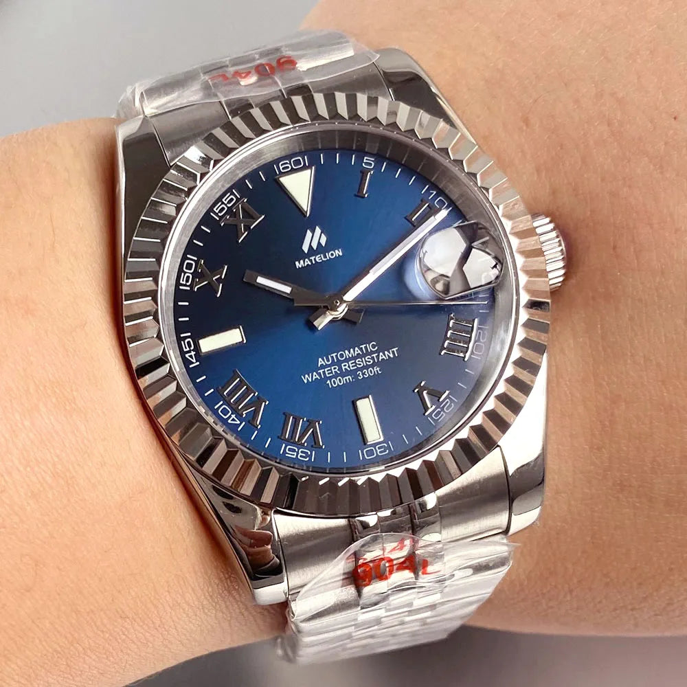 SEIKOJUST SUNBURST ROMAN DIAL JUBILEE AUTOMATIC MOD