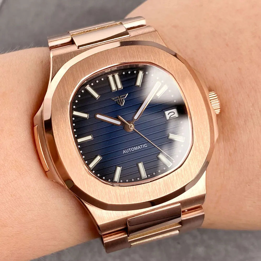 SEIKONAUT ROSE GOLD AUTOMATIC WATCH