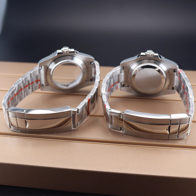 Dive Watch Case Rotating Bezel & Bracelet 40mm