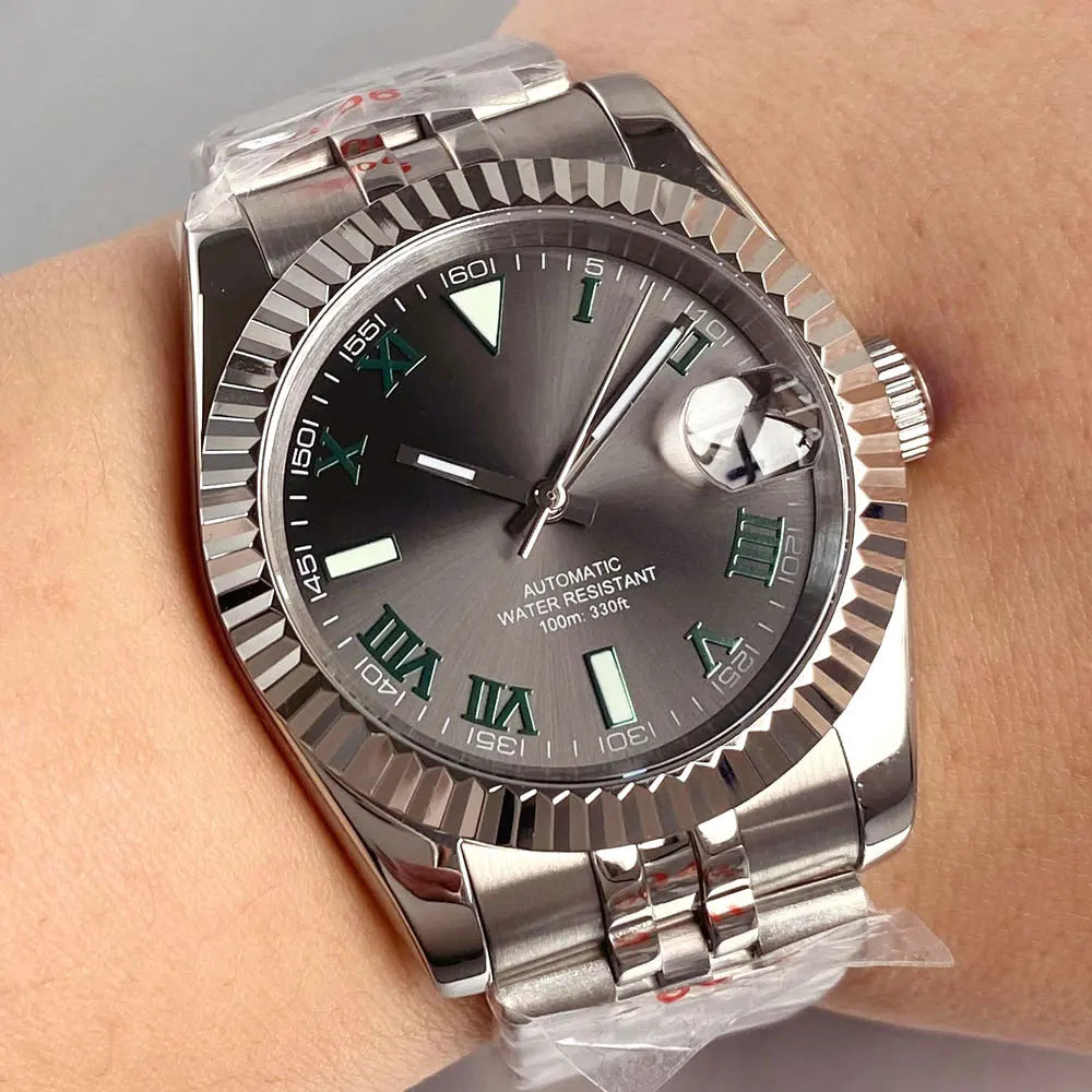 SEIKOJUST SUNBURST ROMAN DIAL JUBILEE AUTOMATIC MOD