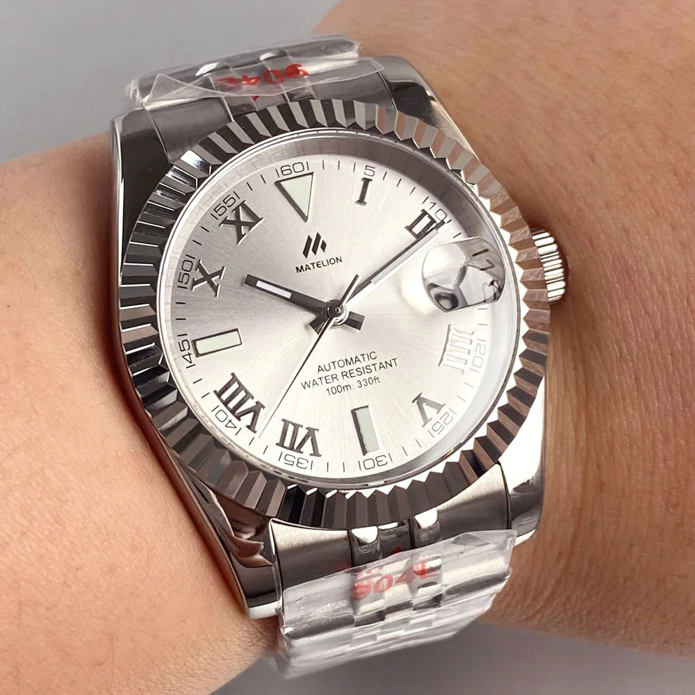 SEIKOJUST SUNBURST ROMAN DIAL JUBILEE AUTOMATIC MOD