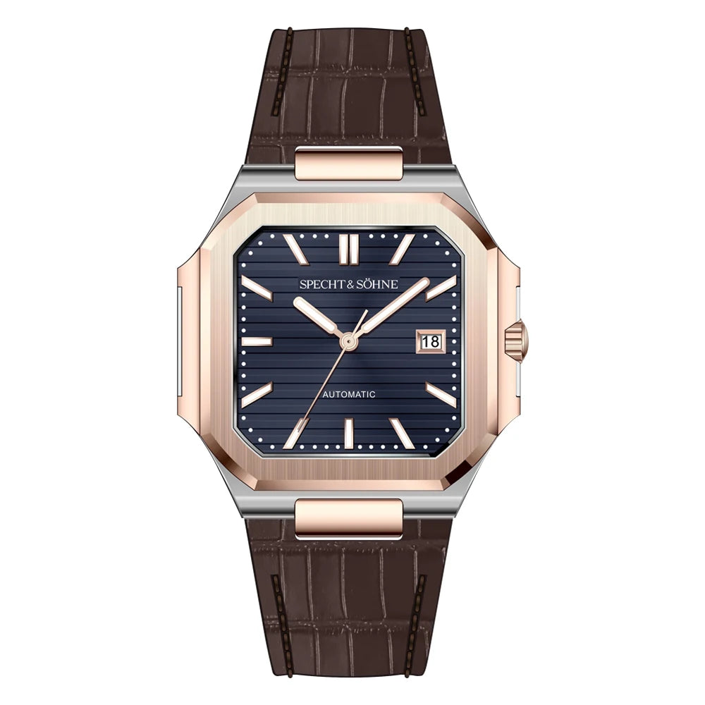Cubic Specht & Söhne 41MM Men's Watch - Stainless Steel Sapphire Crystal Waterproof