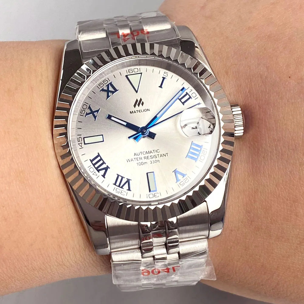 SEIKOJUST SUNBURST ROMAN DIAL JUBILEE AUTOMATIC MOD