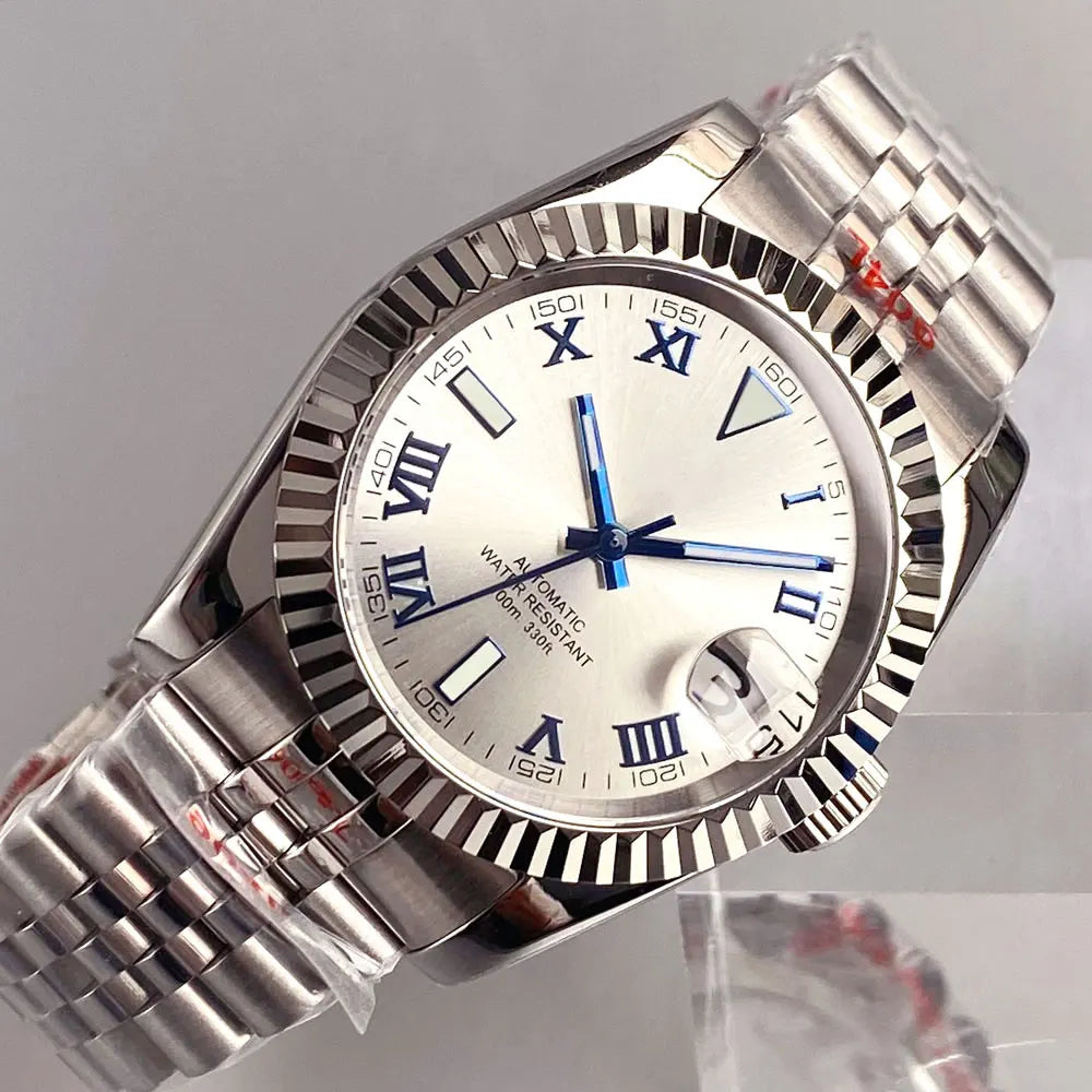 SEIKOJUST SUNBURST ROMAN DIAL JUBILEE AUTOMATIC MOD