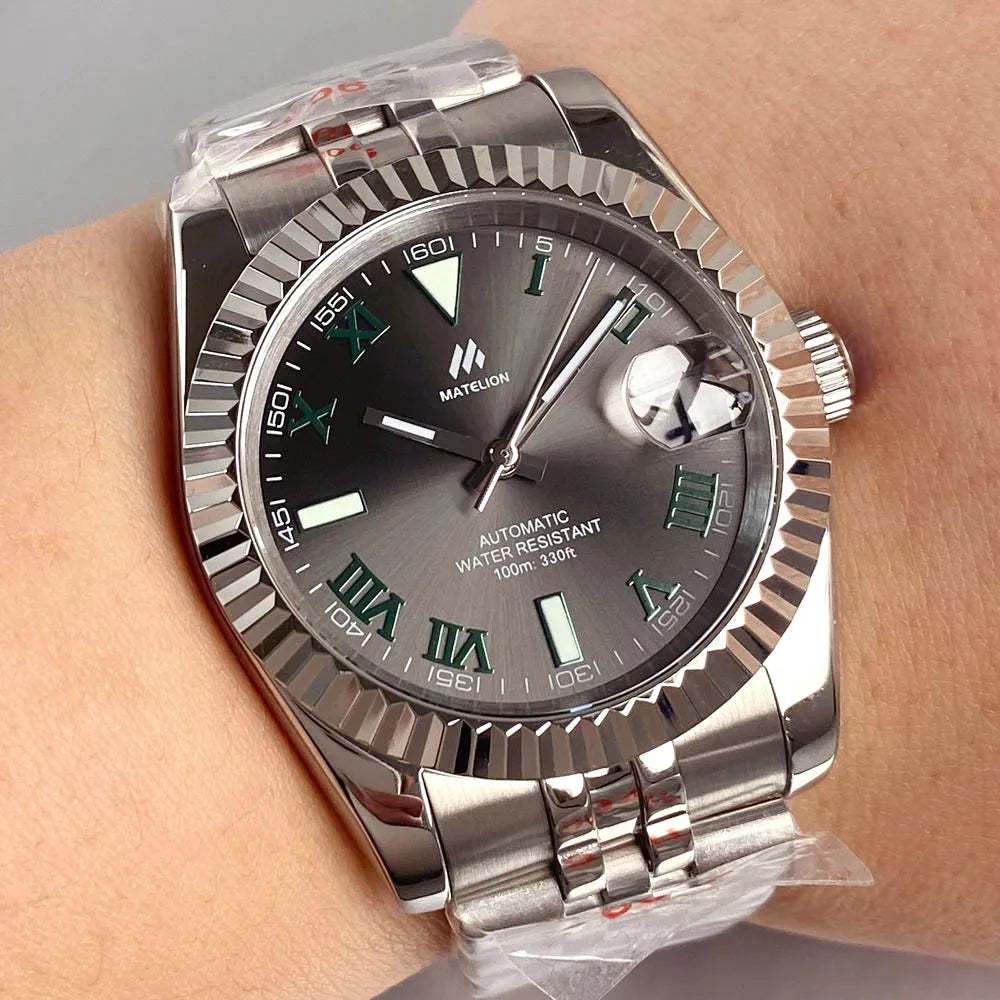 SEIKOJUST SUNBURST ROMAN DIAL JUBILEE AUTOMATIC MOD