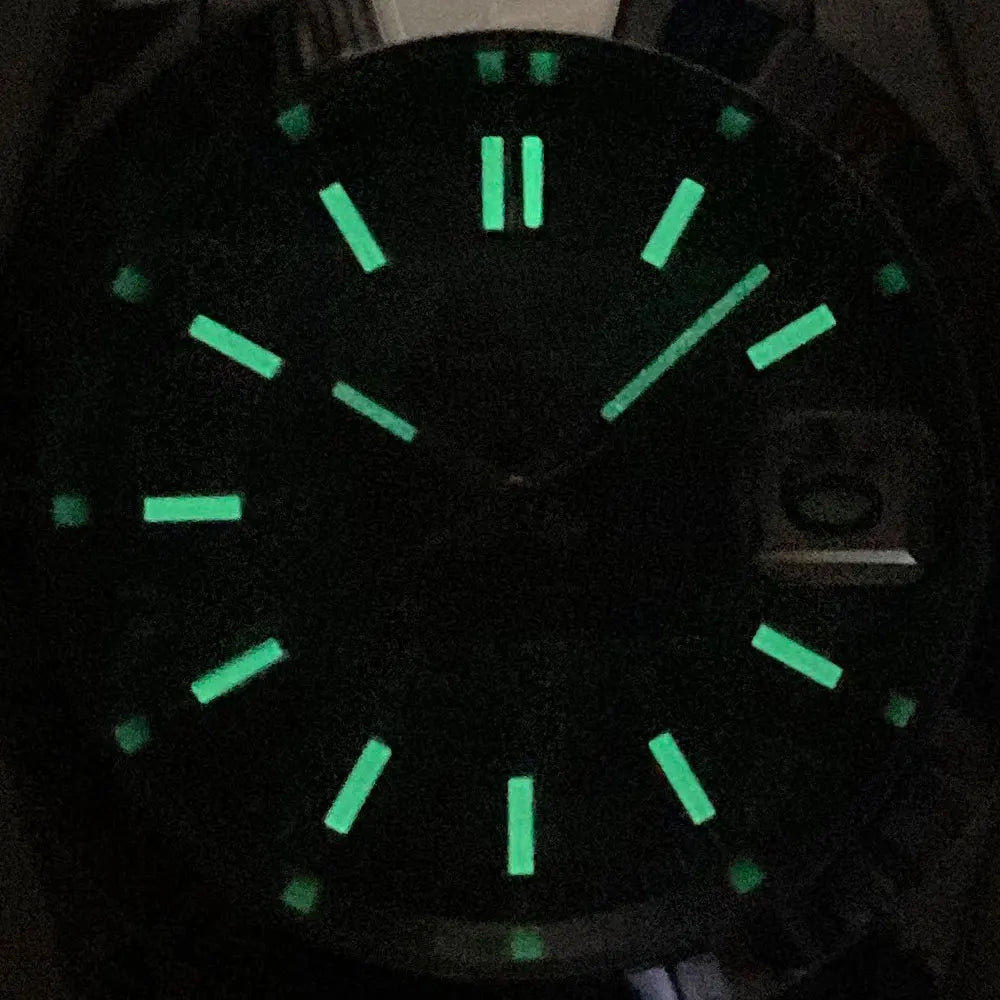 Custom Sunburst Dial Businesss Watch Sapphire Crystal