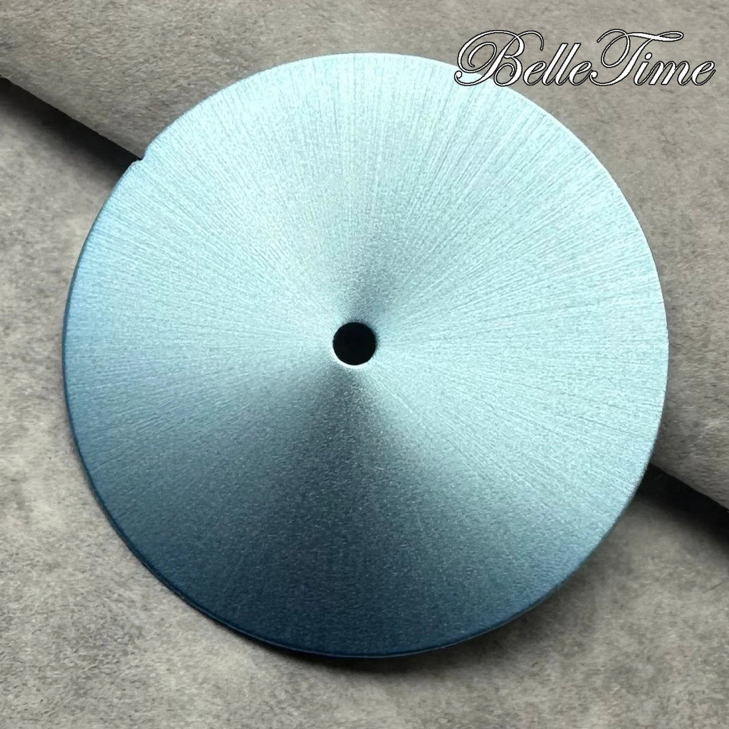 Metallic Sunburst Sterile Watch Dial 28.5mm Assorted Colors