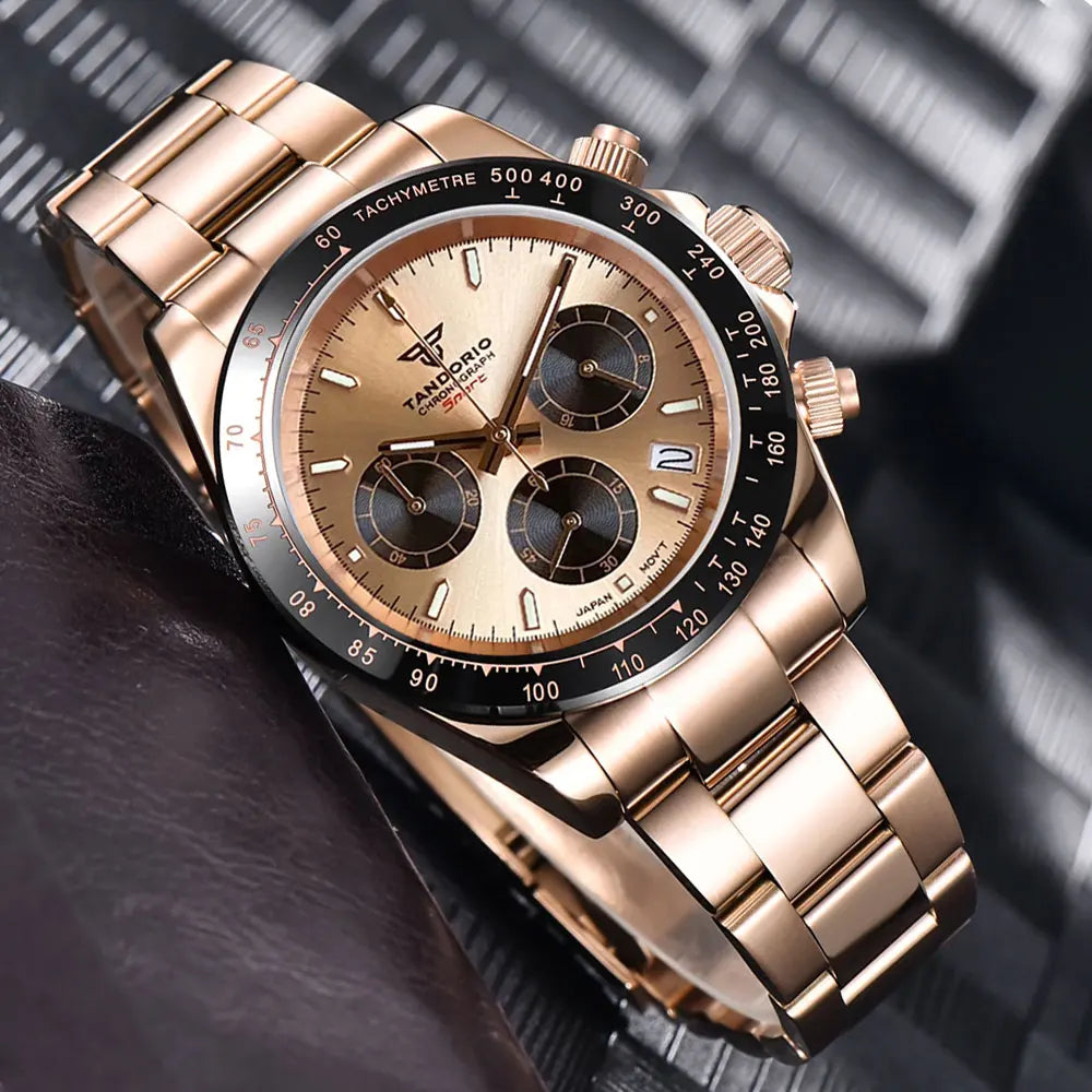 Custom VK63 Chronograph Men's Watch