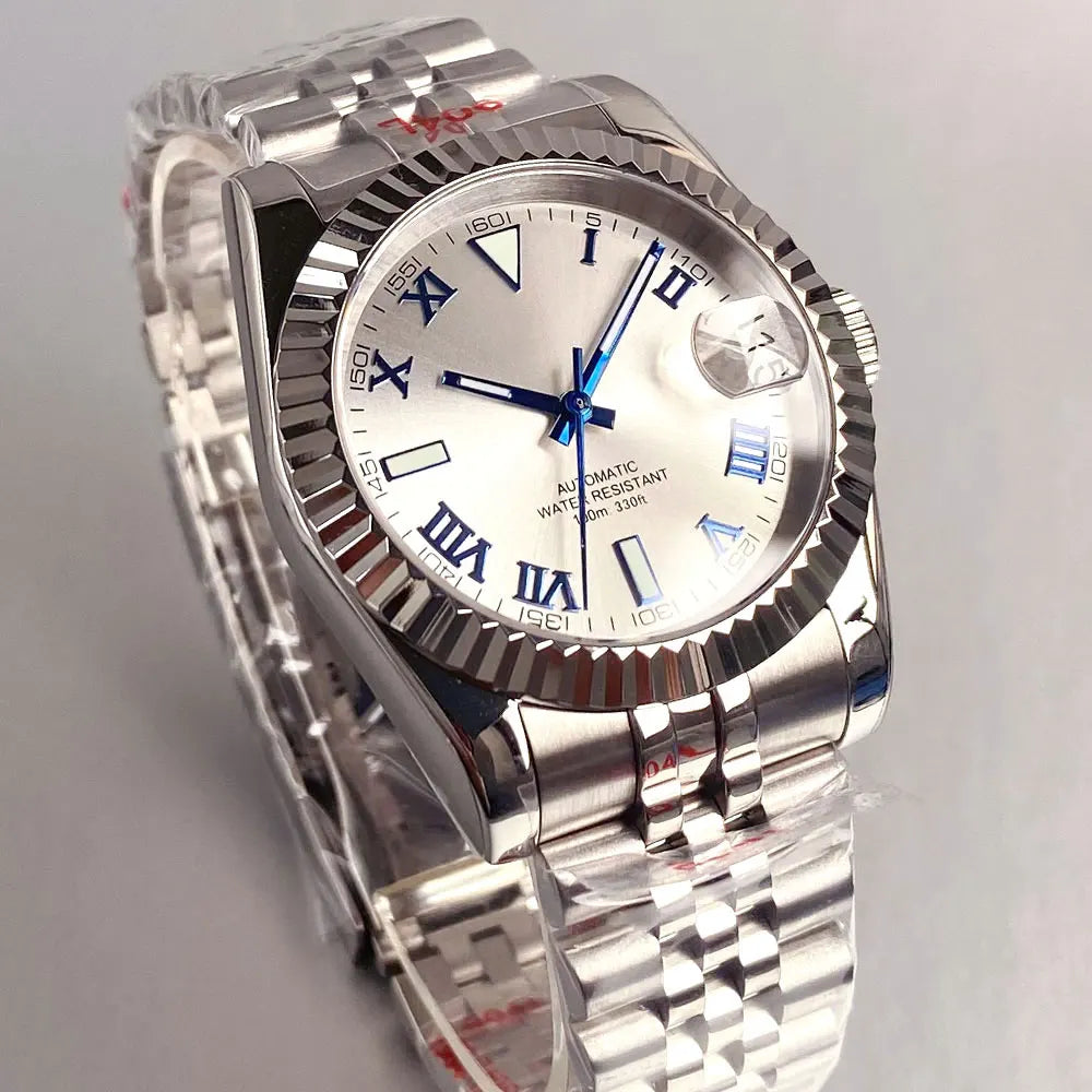 SEIKOJUST SUNBURST ROMAN DIAL JUBILEE AUTOMATIC MOD
