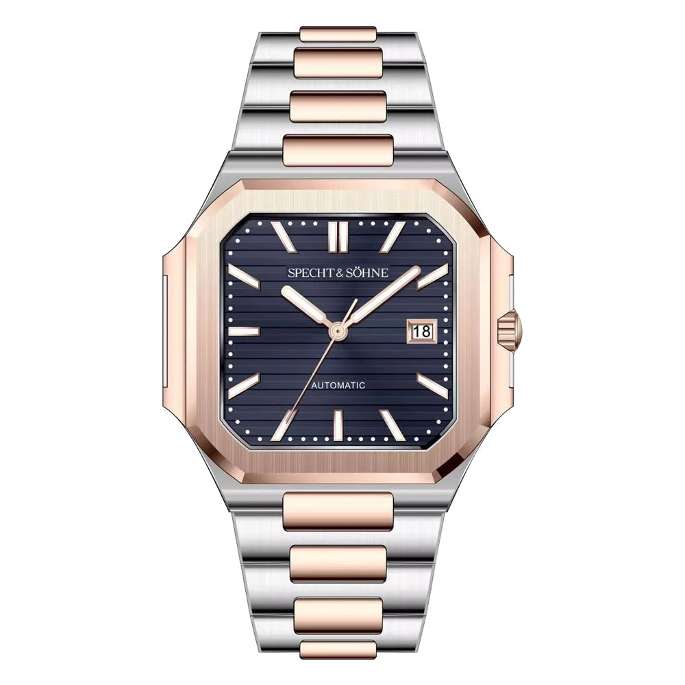 Cubic Specht & Söhne 41MM Men's Watch - Stainless Steel Sapphire Crystal Waterproof
