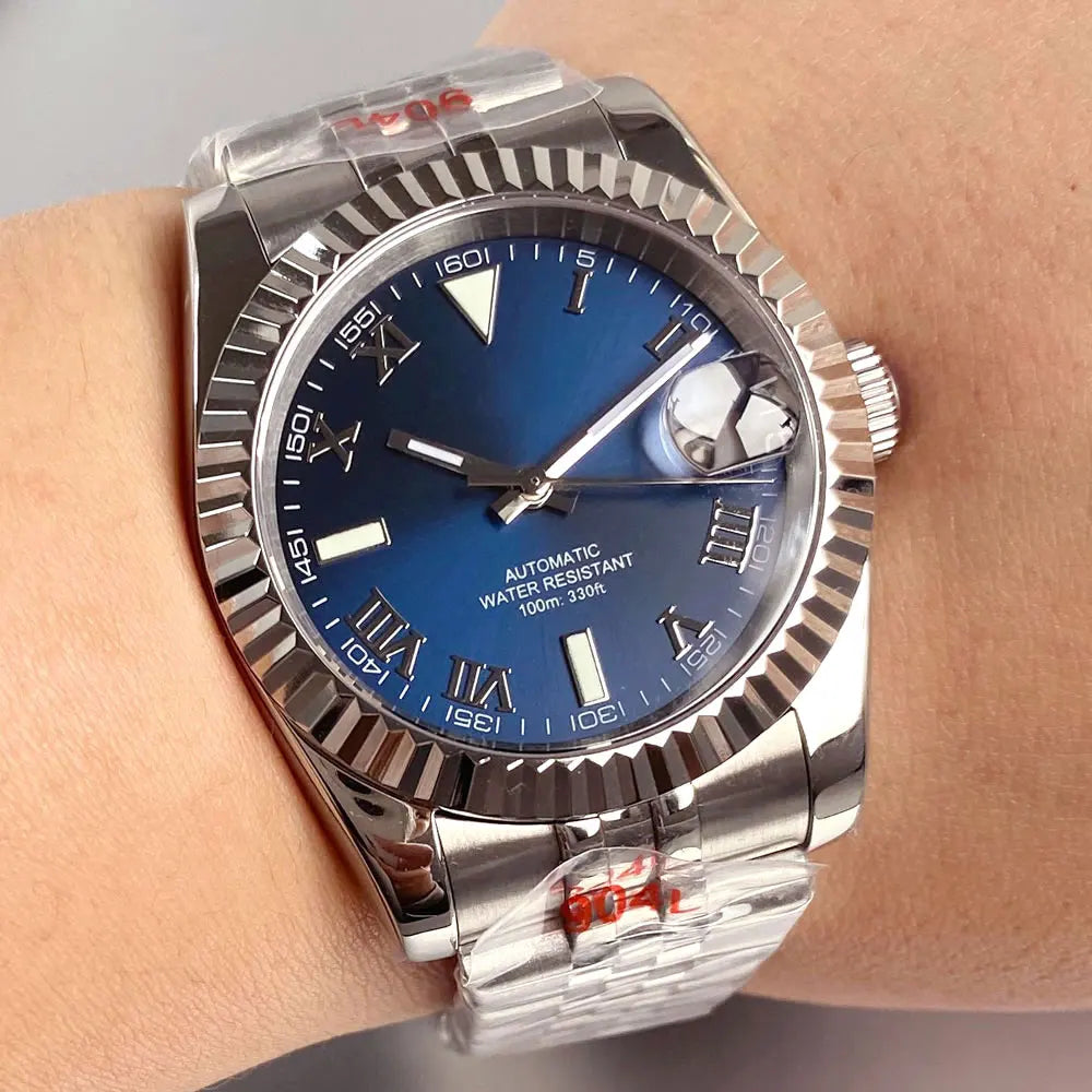 SEIKOJUST SUNBURST ROMAN DIAL JUBILEE AUTOMATIC MOD