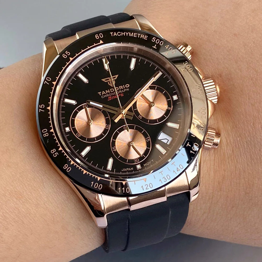 Custom VK63 Chronograph Men's Watch