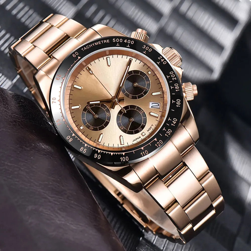 Custom VK63 Chronograph Men's Watch