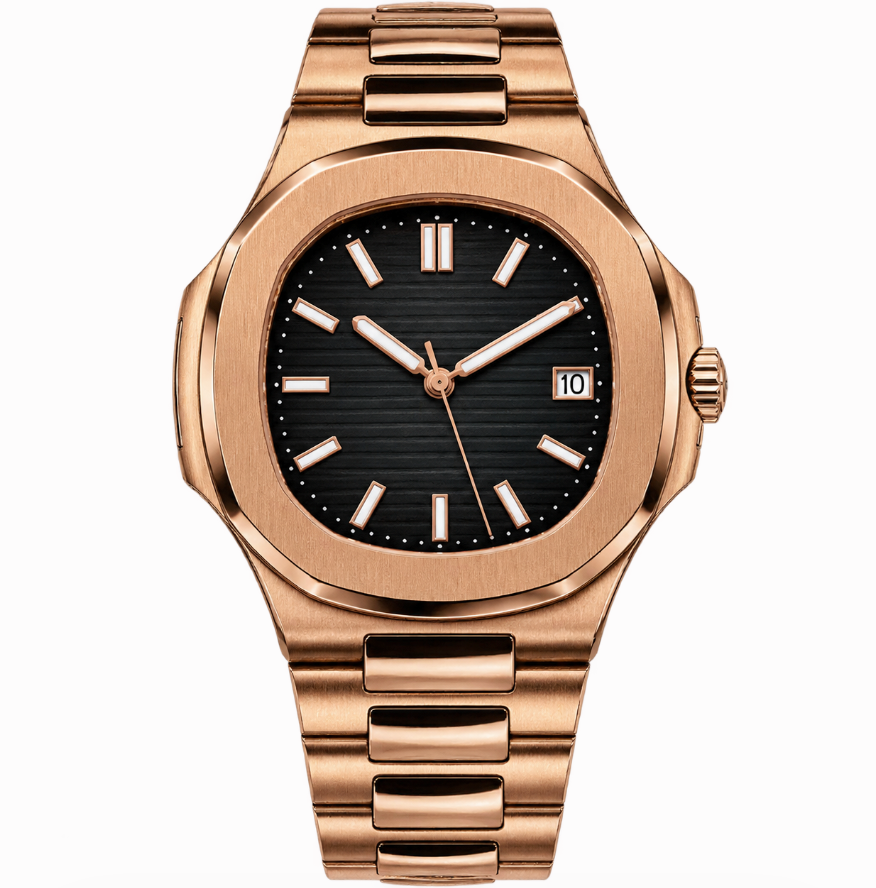 SEIKONAUT ROSE GOLD AUTOMATIC WATCH
