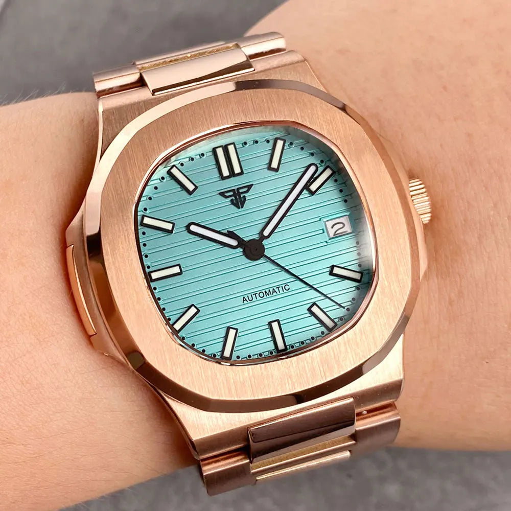 SEIKONAUT ROSE GOLD AUTOMATIC WATCH