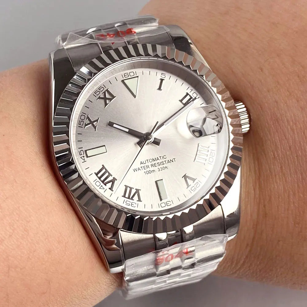 SEIKOJUST SUNBURST ROMAN DIAL JUBILEE AUTOMATIC MOD