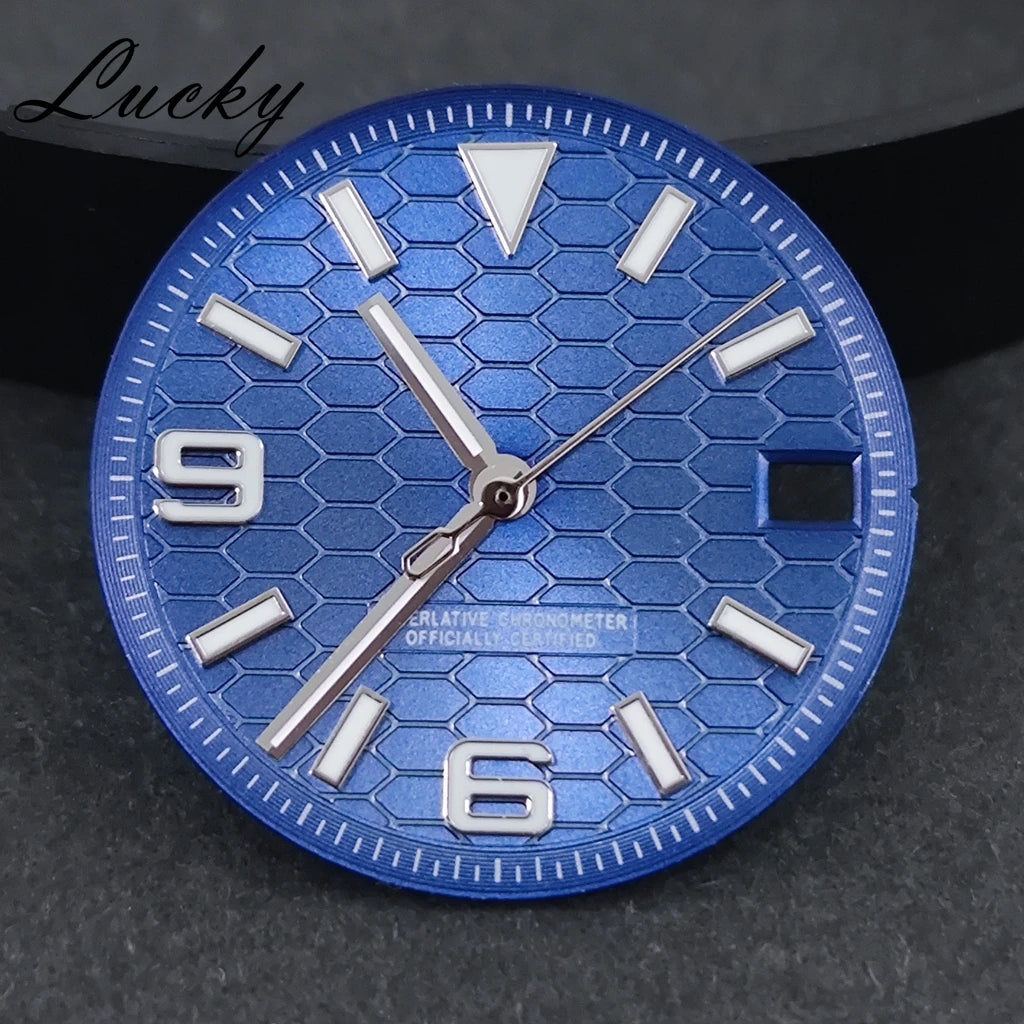 Land-Dweller Watch Dial Green Lume NH35 Movement
