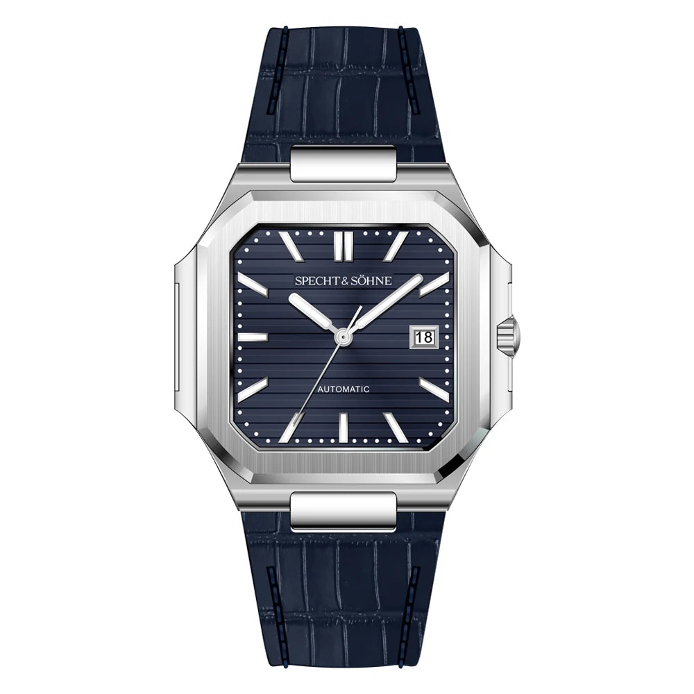 Cubic Specht & Söhne 41MM Men's Watch - Stainless Steel Sapphire Crystal Waterproof