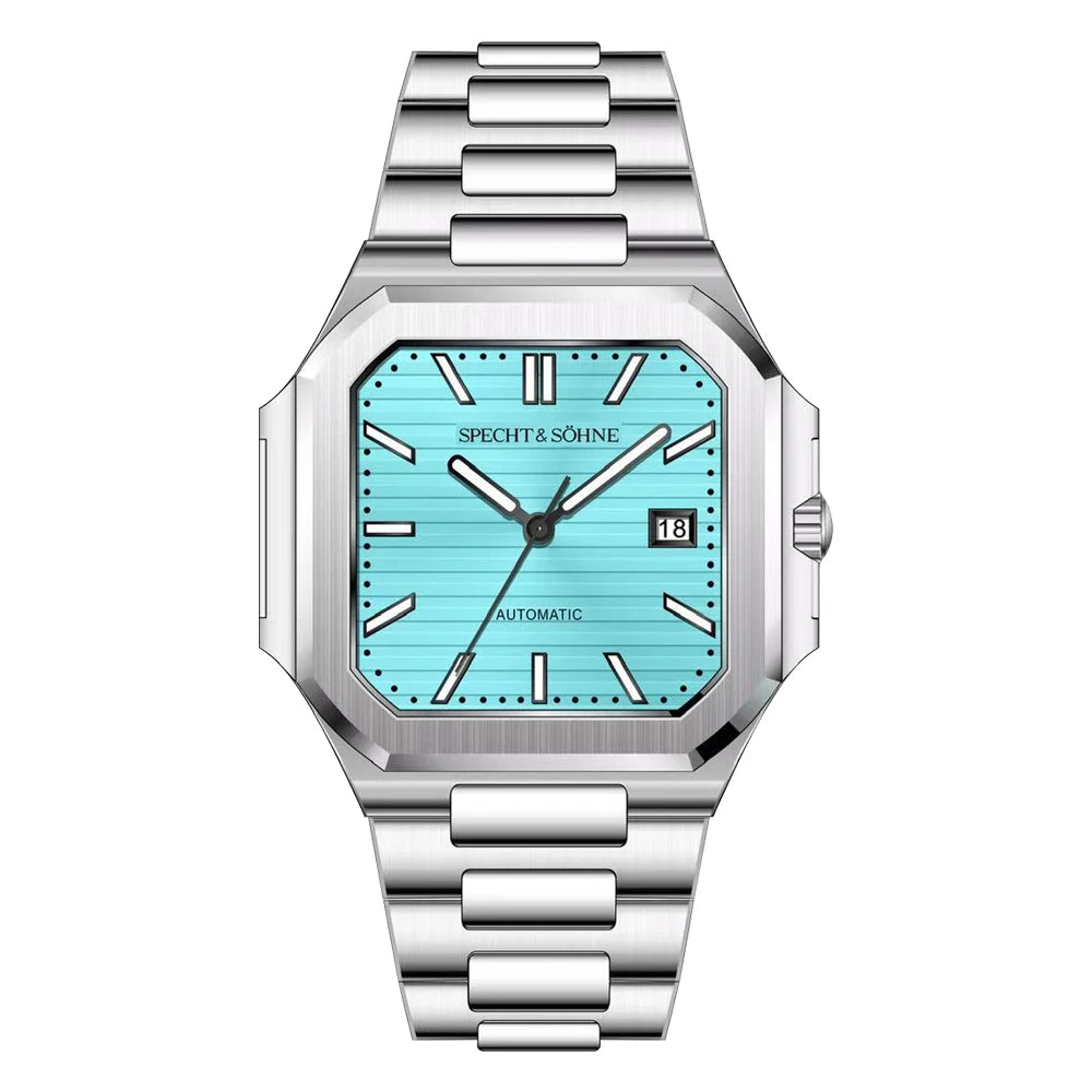 Cubic Specht & Söhne 41MM Men's Watch - Stainless Steel Sapphire Crystal Waterproof