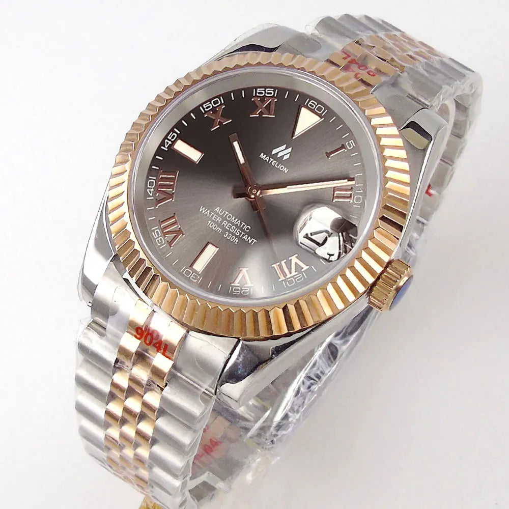 SEIKOJUST SUNBURST ROMAN DIAL JUBILEE AUTOMATIC MOD