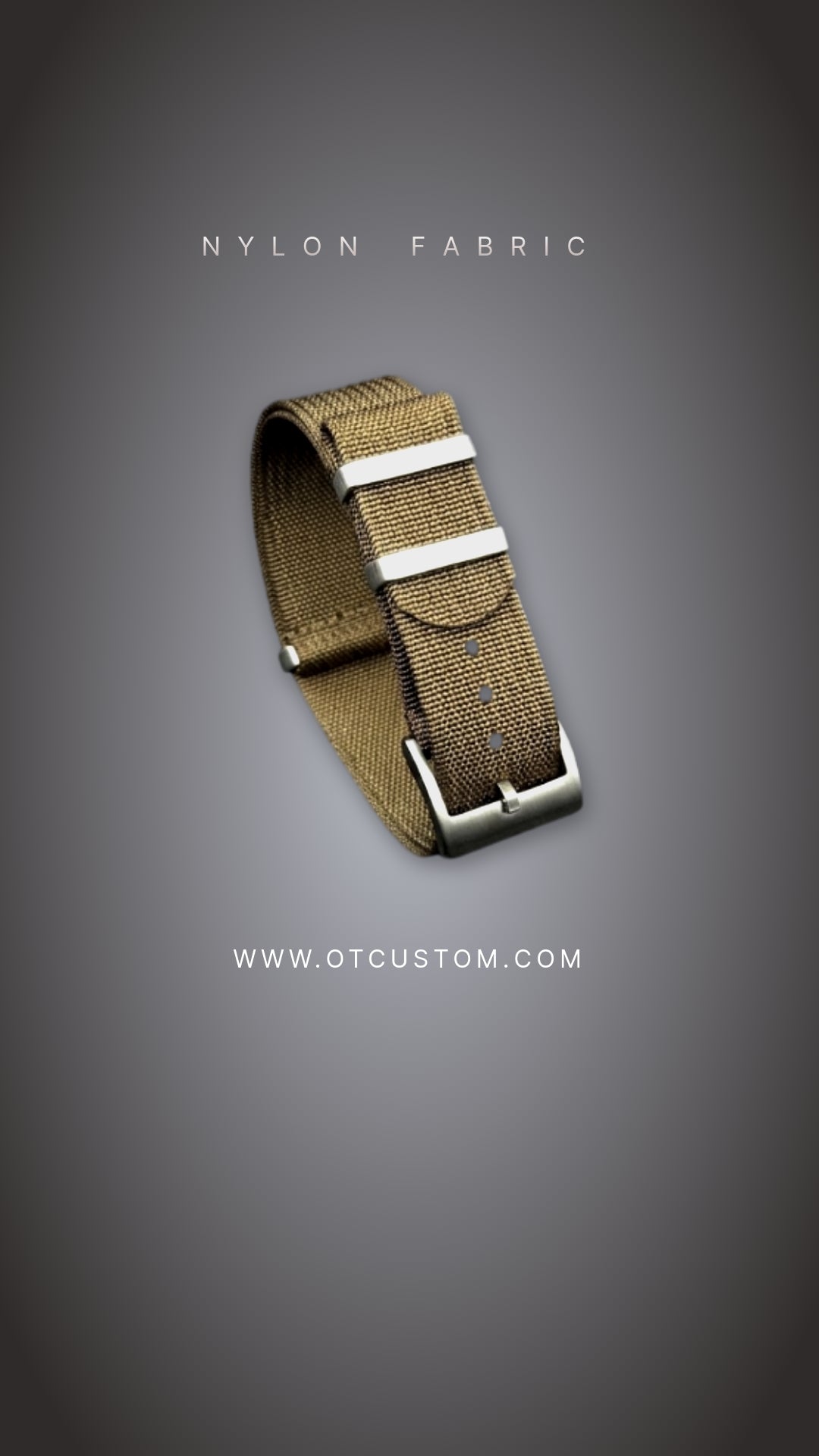 Premium Quality Nylong Fabric Watch Strap