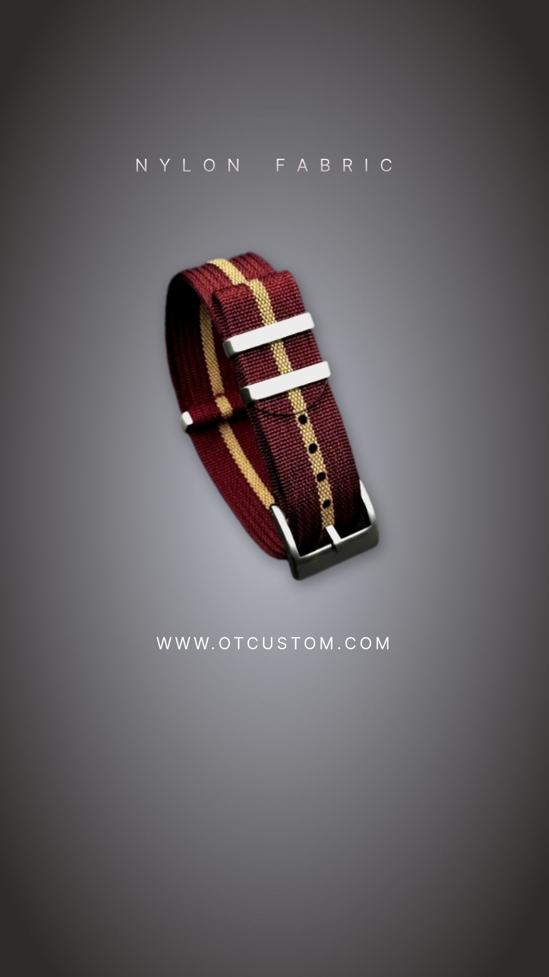 Premium Quality Nylong Fabric Watch Strap